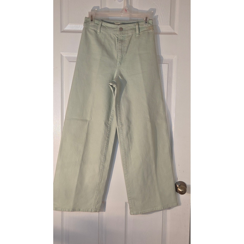 Universal Thread Sailor Wide Leg Pants Sage Green High Rise Trousers Size 2